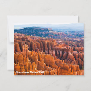 Cartão Postal Parque Nacional Bryce Canyon