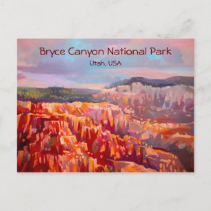Cartão Postal Parque Nacional Bryce Canyon, Utah