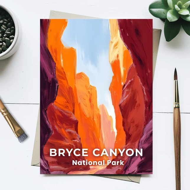 Cartão Postal Parque Nacional Bryce Canyon | Viagem de Utah (Criador carregado)