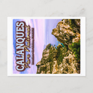 CARTÃO POSTAL PARQUE NACIONAL CALANQUES - BOUCHES DU RHONE FRANÇ
