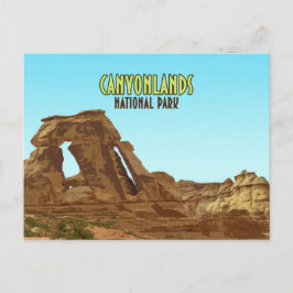 Cartão Postal Parque Nacional Canyonlands Utah