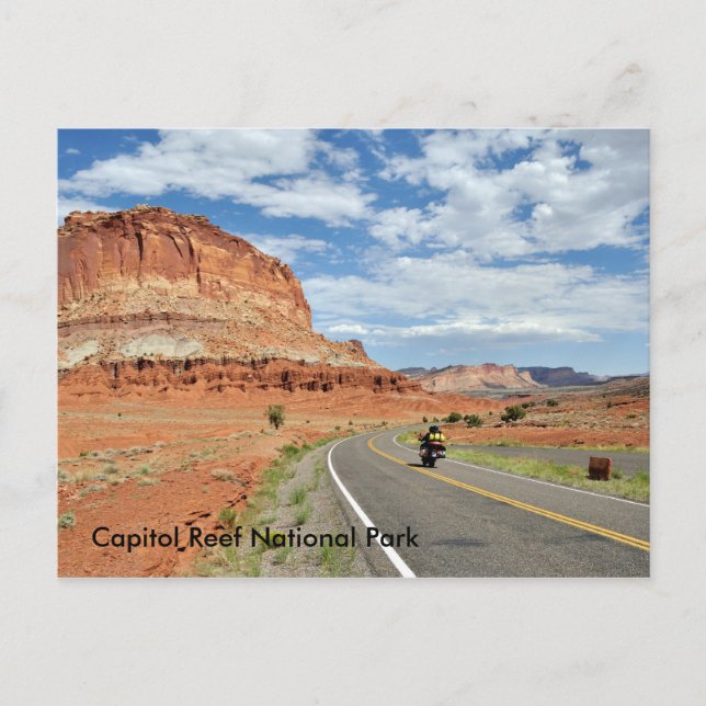Cartão Postal Parque Nacional Capitol Reef (Frente)