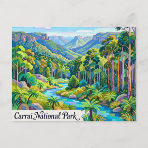 Cartão Postal Parque Nacional Carrai Austrália
