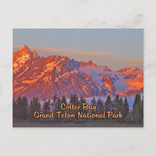 Cartão Postal Parque Nacional Colter Bay Grand Teton