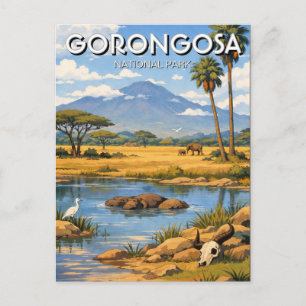 Cartão Postal Parque Nacional da Gorongosa Viagem Moçambique