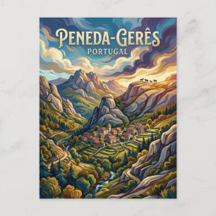 Cartão Postal Parque Nacional da Peneda-Gerês Portugal