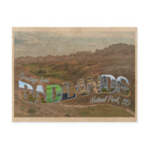 Parque Nacional das Badlands, Cartaz do Estilo Vin