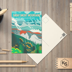 Cartão Postal Parque Nacional das Montanhas do Enfumaçado excele