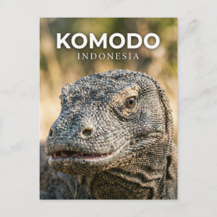 Cartão Postal Parque Nacional de Komodo Indonésia