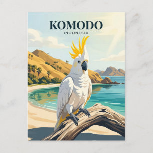 Cartão Postal Parque Nacional de Komodo Indonésia