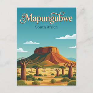 Cartão Postal Parque Nacional de Mapungubwe na África do Sul