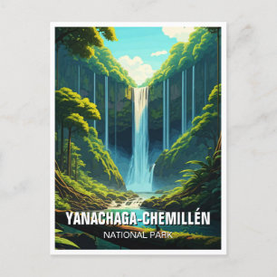 Cartão Postal Parque Nacional de Yanachaga-Chemillén no Peru