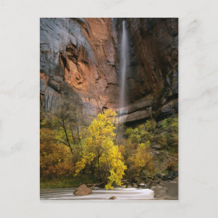 Cartão Postal Parque Nacional de Zion, Utah. EUA. Efêmero