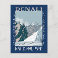 Parque Nacional Denali Alaska Monte Huntington Ret
