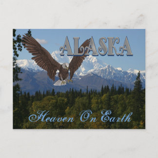 Cartão Postal Parque Nacional do Alaska Denali, Monte McKinley