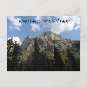 Cartão Postal Parque Nacional do Kings Canyon