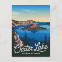 Parque Nacional do Lago Crater Vintage