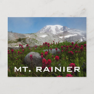 Cartão Postal Parque Nacional do Monte Rainier, Monte Rainier 1