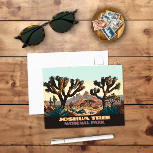 Cartão Postal Parque Nacional do Parque Nacional do Joshua Tree 