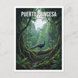 Cartão Postal Parque Nacional do Rio Subterrâneo de Puerto Princ