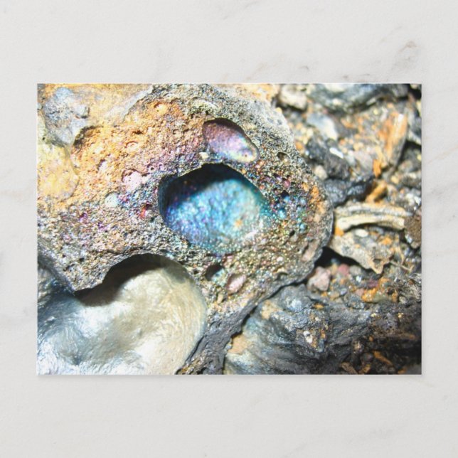 Cartão Postal Parque Nacional dos Vulcões do Havaí, Lava (Frente)