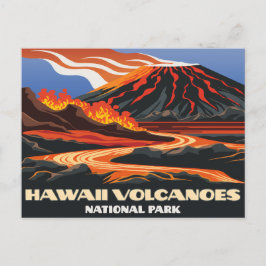 Cartão Postal Parque Nacional dos Vulcões do Havaí, Mauna Loa Vi