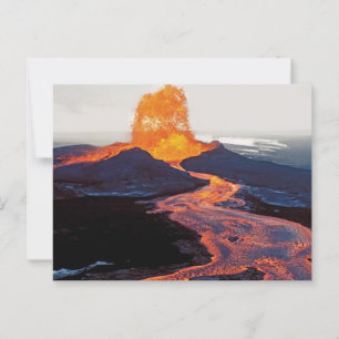 Cartão Postal Parque Nacional dos Vulcões Hawaii