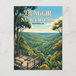 Cartão Postal Parque Nacional Dunggir Austrália