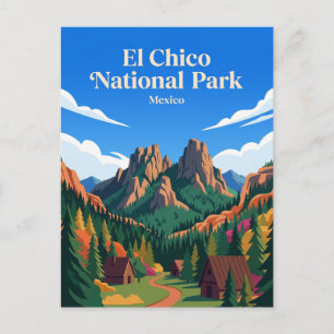 Cartão Postal Parque Nacional El Chico México