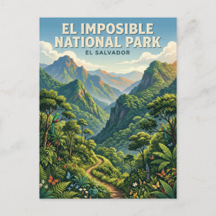 Cartão Postal Parque Nacional El Imposible El Salvador