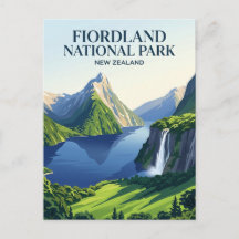 Parque Nacional Fiordland Nova Zelândia