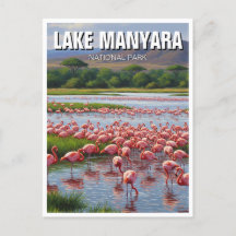 Parque Nacional Flamingos do Lago Tanzânia Manyara