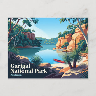 Cartão Postal Parque Nacional Garigal Austrália