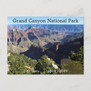 Cartão Postal Parque Nacional Grand Canyon, 100 Anos