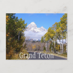 Cartão Postal Parque Nacional Grand Teton