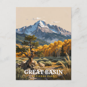 Cartão Postal Parque Nacional Great Basin Cênico