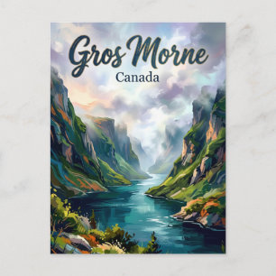 Cartão Postal Parque Nacional Gros Morne Canadá