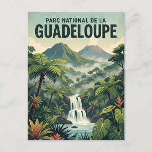 Cartão Postal Parque Nacional Guadalupe França