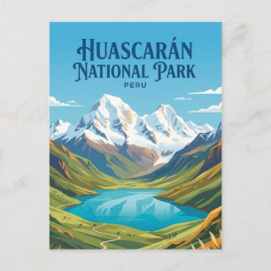 Cartão Postal Parque Nacional Huascarán Peru