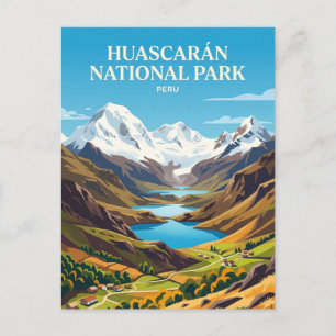 Cartão Postal Parque Nacional Huascarán Peru