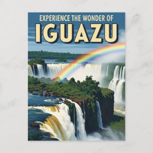 Cartão Postal Parque Nacional Iguazú Argentina