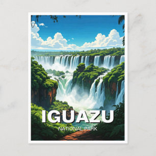 Cartão Postal Parque Nacional Iguazu Argentina