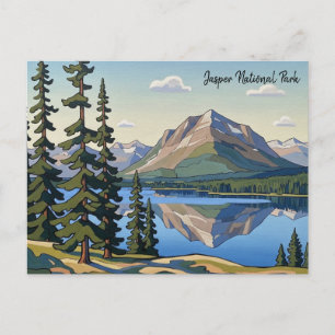 Cartão Postal Parque Nacional Jasper Canadá
