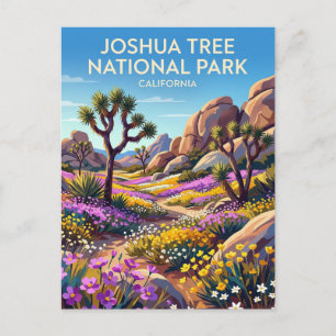 Cartão Postal Parque Nacional Joshua Tree Califórnia