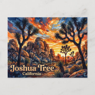 Cartão Postal Parque Nacional Joshua Tree Califórnia