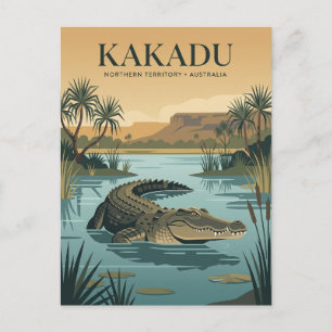 Cartão Postal Parque Nacional Kakadu Austrália