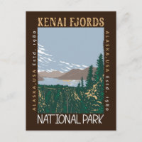Parque Nacional Kenai Fjords Alasca Desgastado Ret