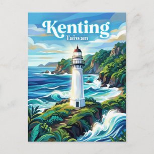 Cartão Postal Parque Nacional Kenting Taiwan