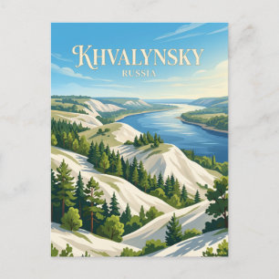 Cartão Postal Parque Nacional Khvalynsky Rússia