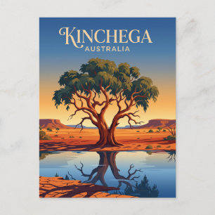 Cartão Postal Parque Nacional Kinchega Austrália